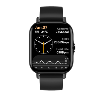 DT94 Waterproof Fitness Tracker With Blood Pressure Monitor For Android IOS Phone 1.78 Inch