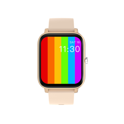 Pink Color 1.75 IPS MD18 Multifunction Smart Watch GPS Motion Tracking