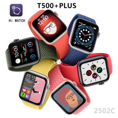 BT4.0 1.75 Inch Call Function Smart Watch T500 Plus 230mAh For Android